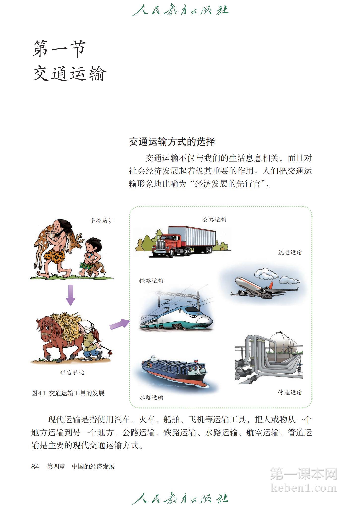 八年级地理上册人教版课本图片