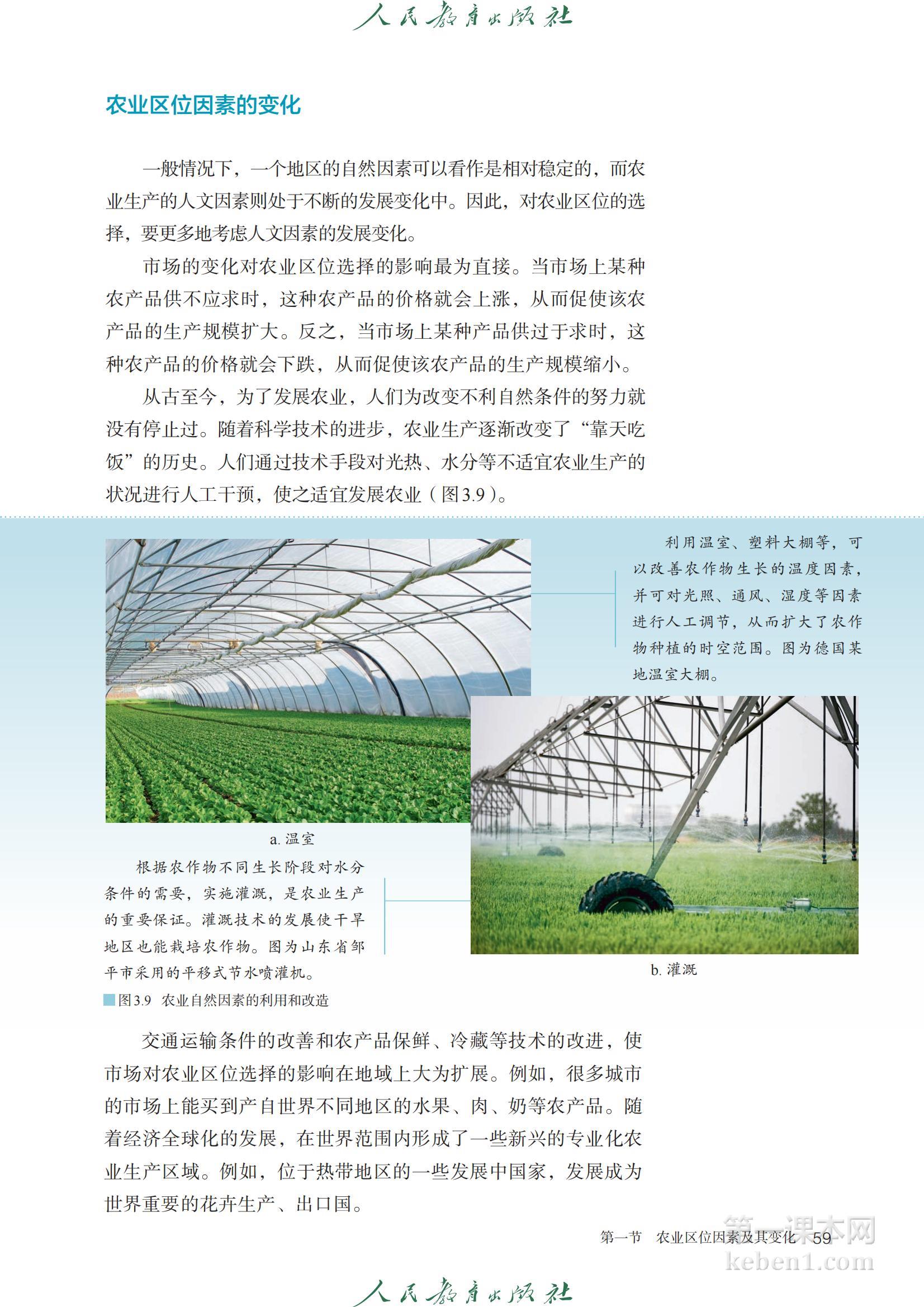 高中地理必修第二册课本图片