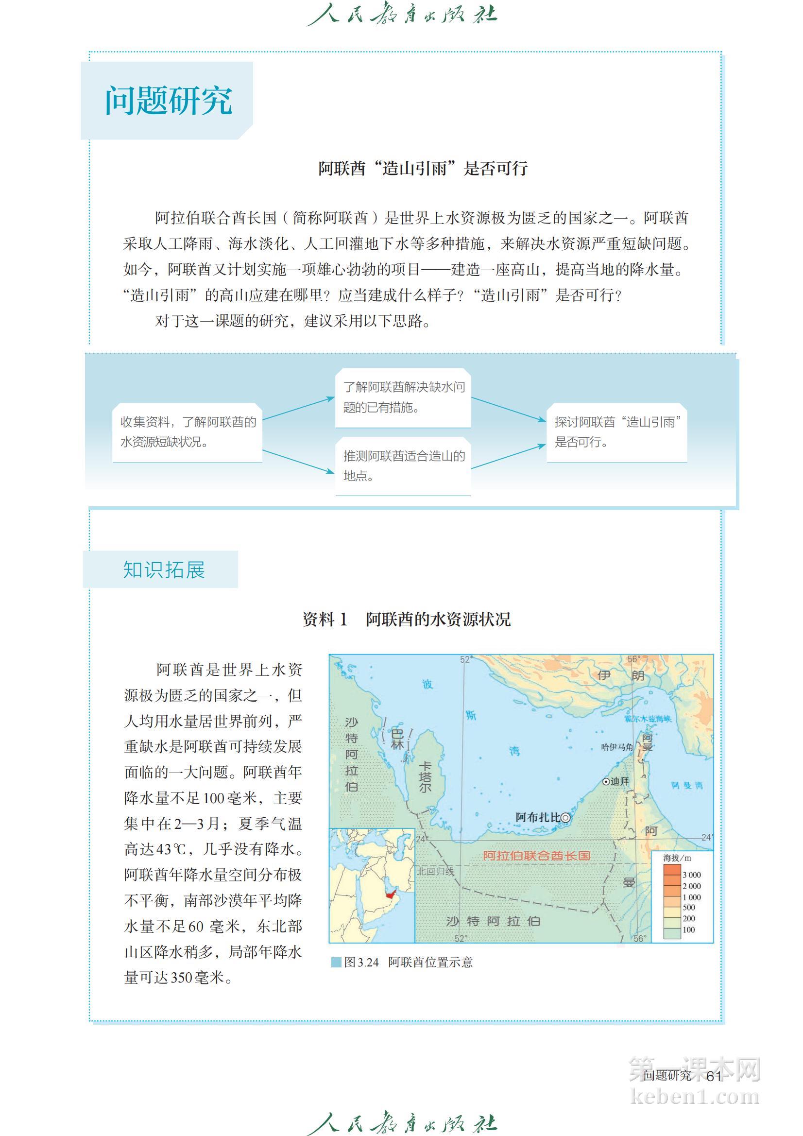 高中地理选修1课本图片