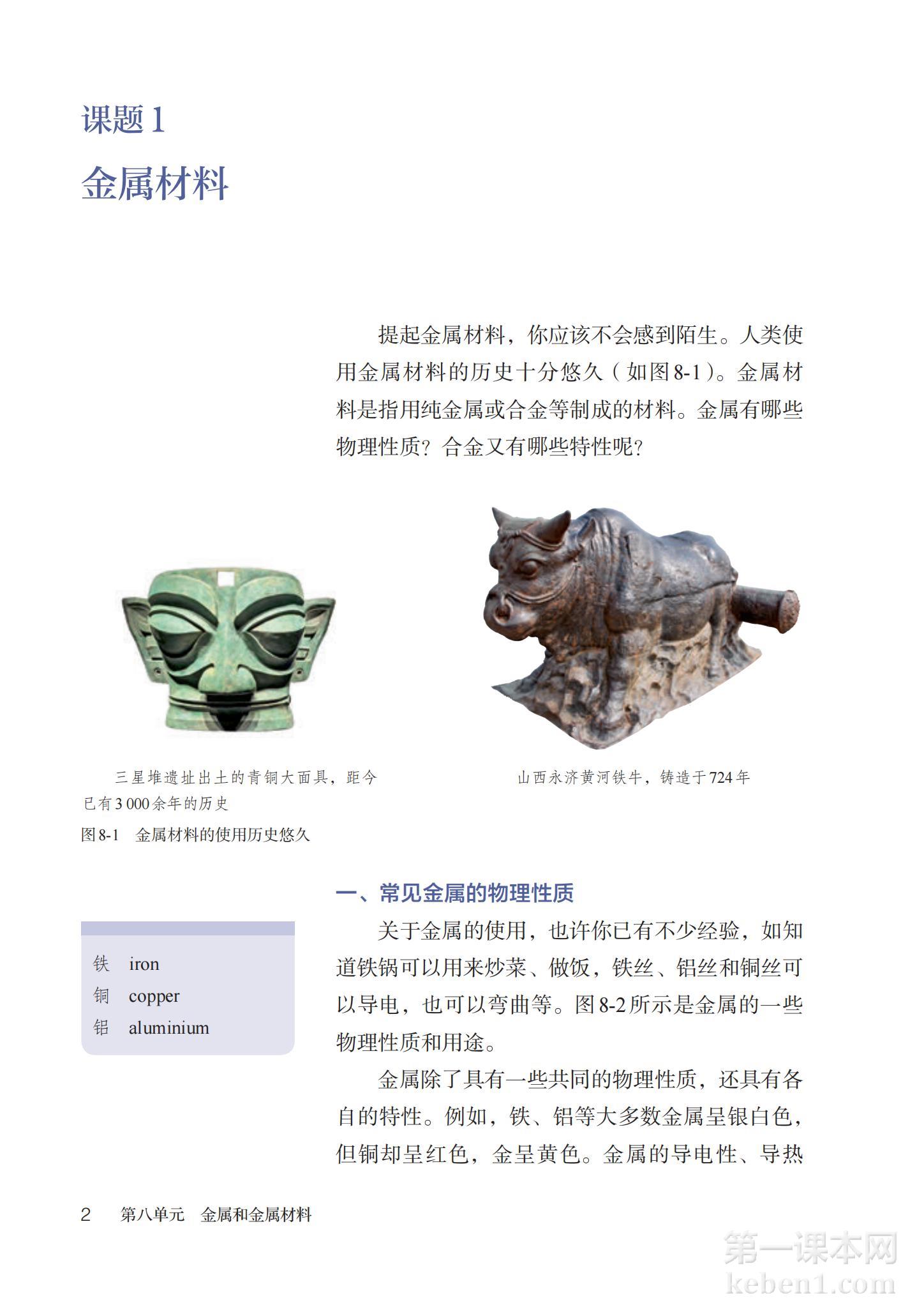九年级化学下册人教版课本图片