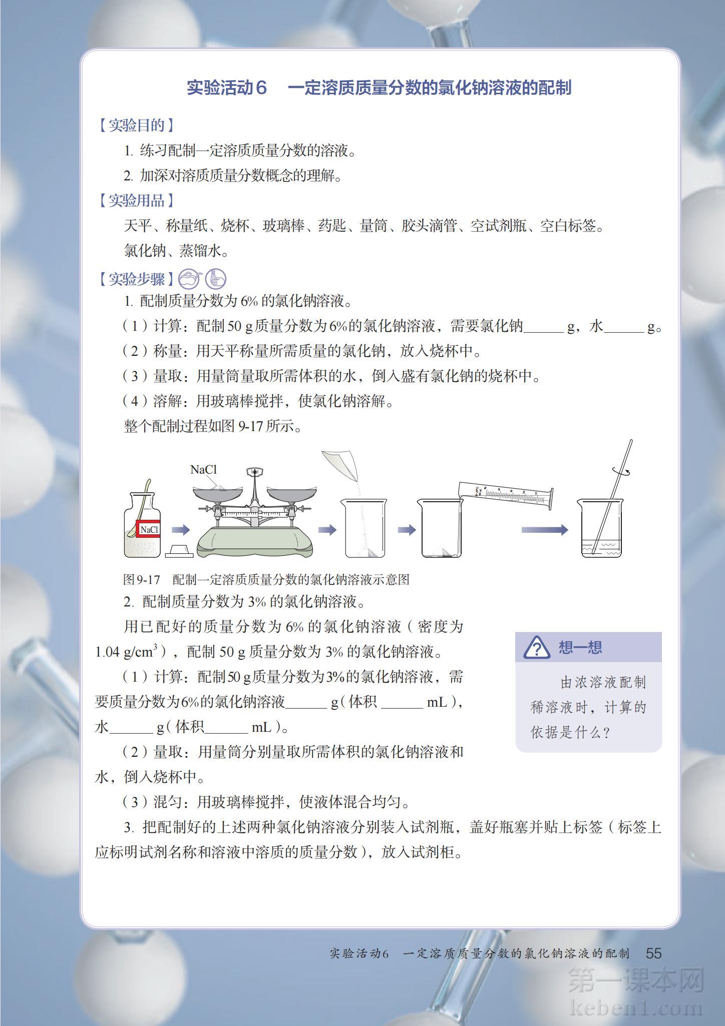 九年级化学下册人教版课本图片