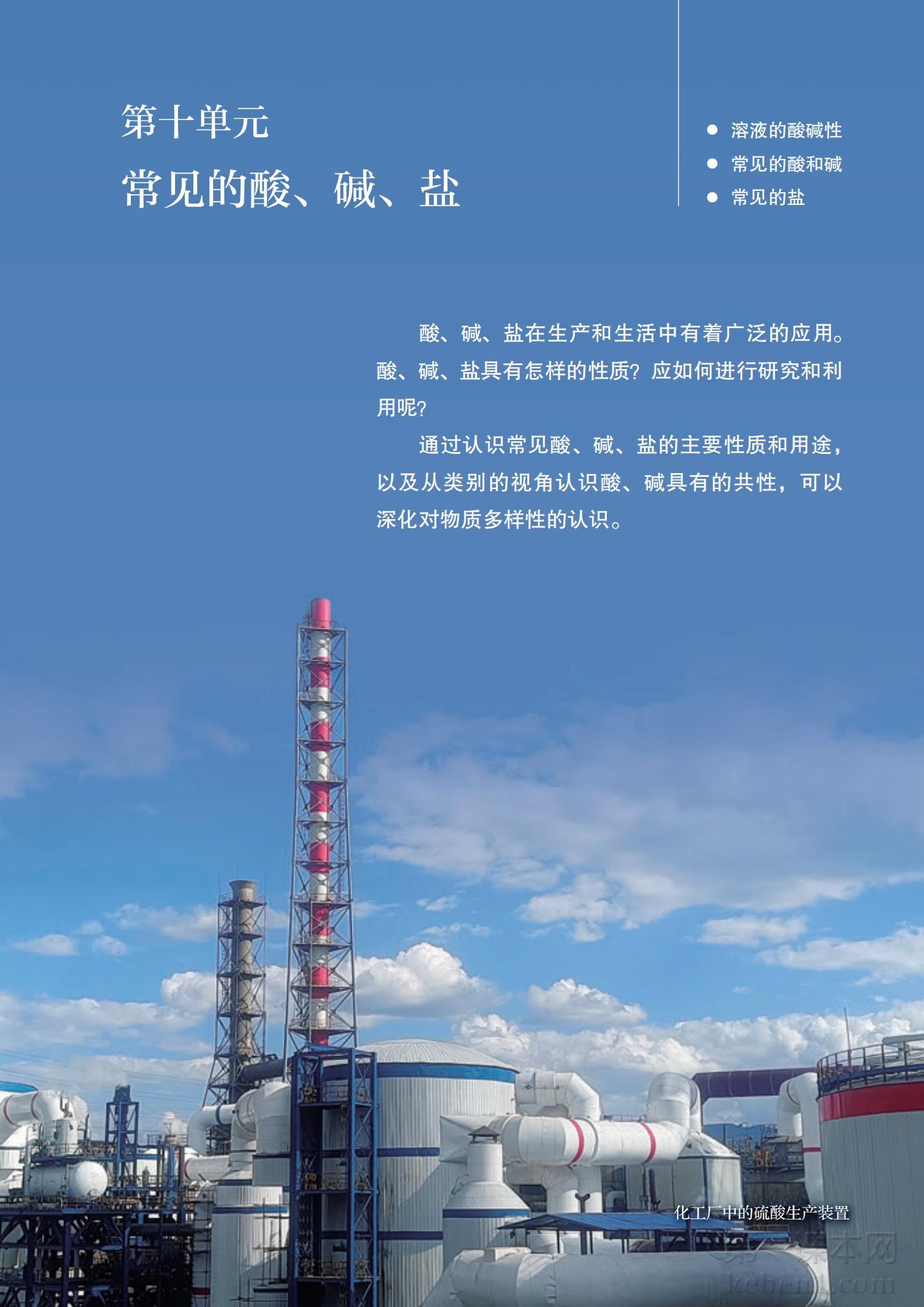 九年级化学下册人教版课本图片
