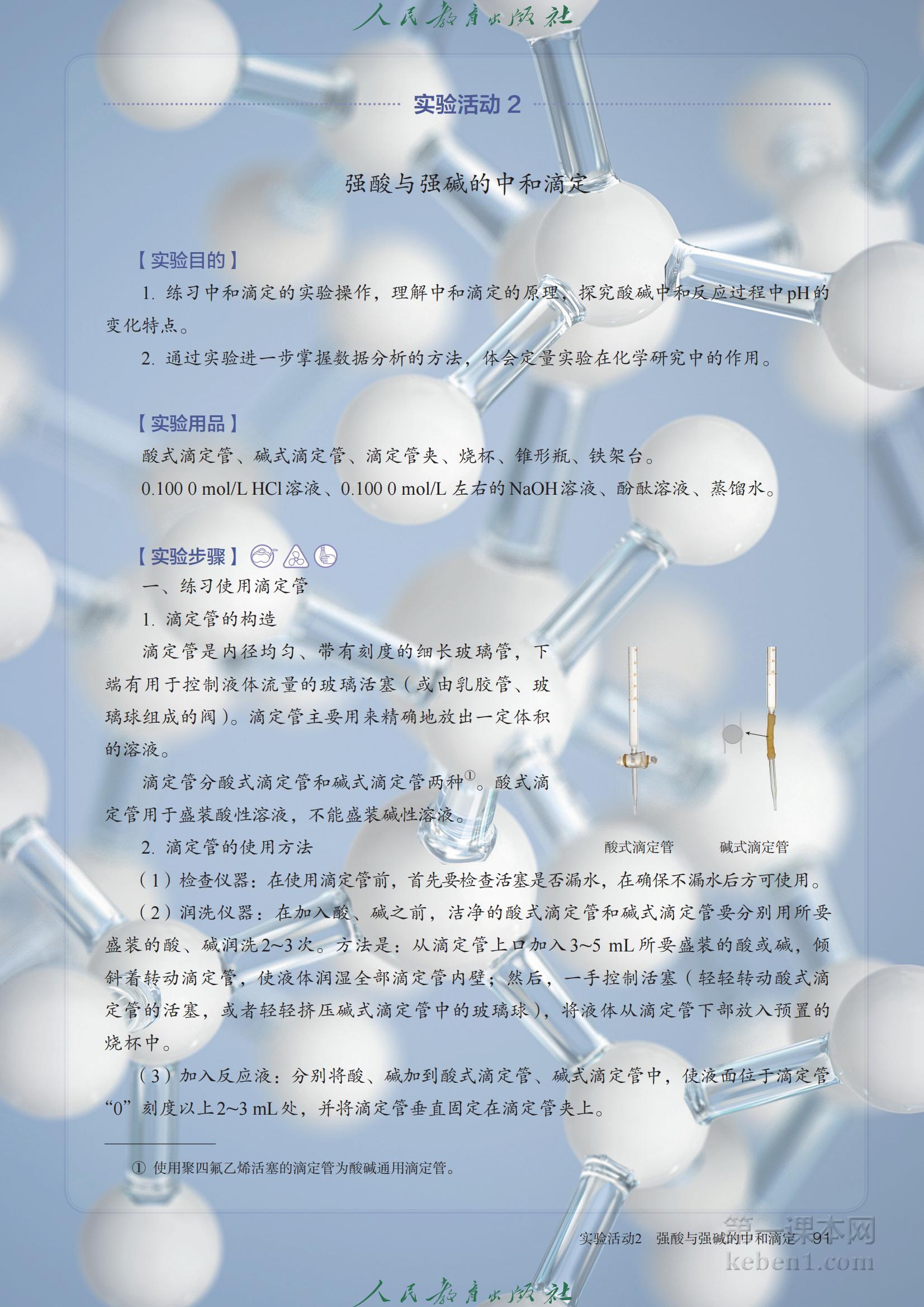高中化学选修1人教版课本图片