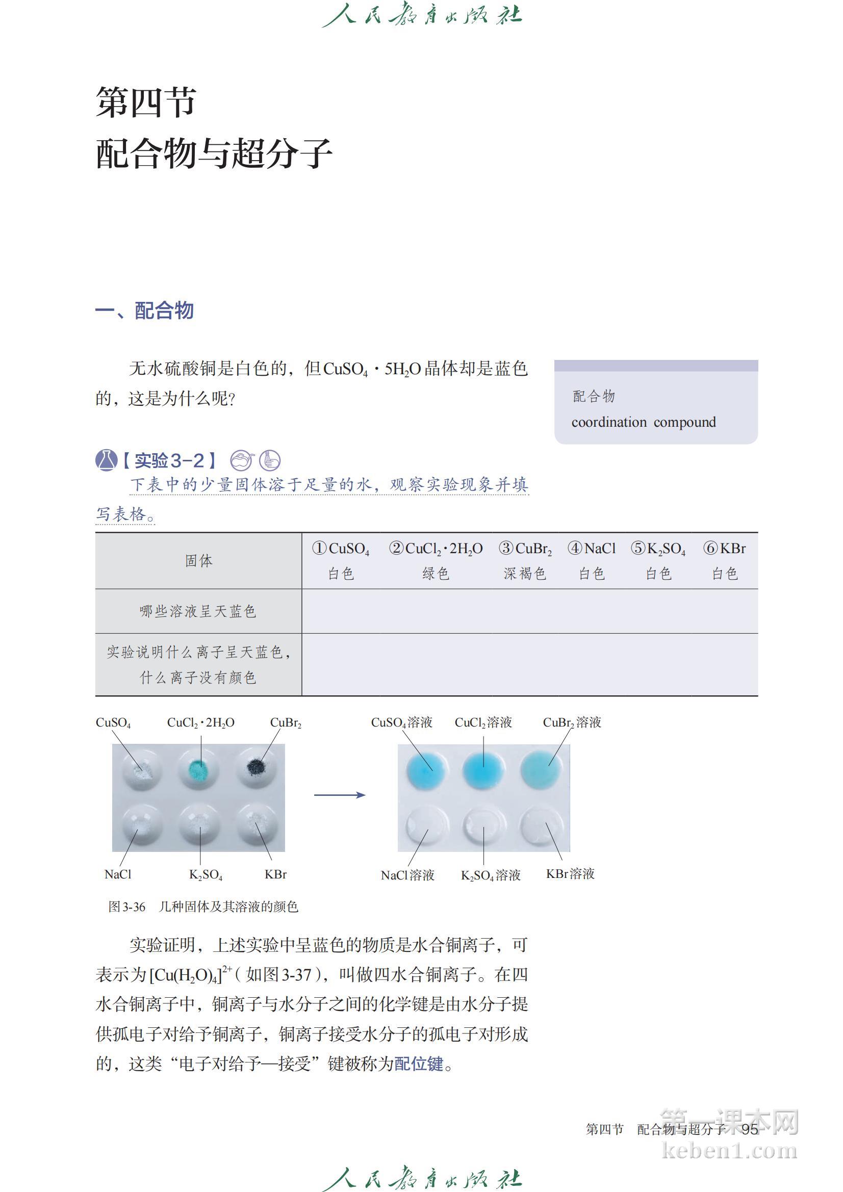 高中化学选修2人教版课本图片