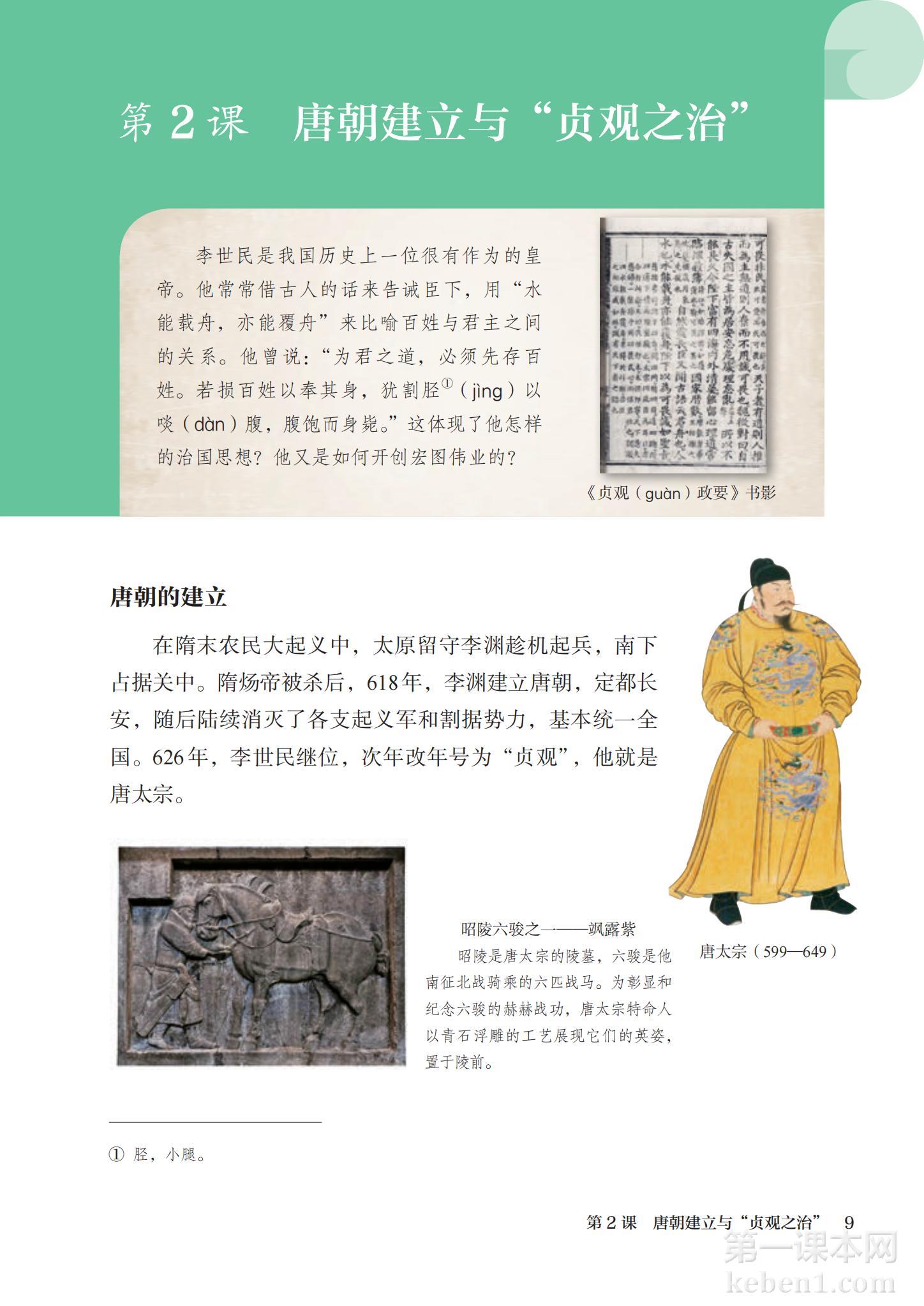 七年级中国历史下册课本图片