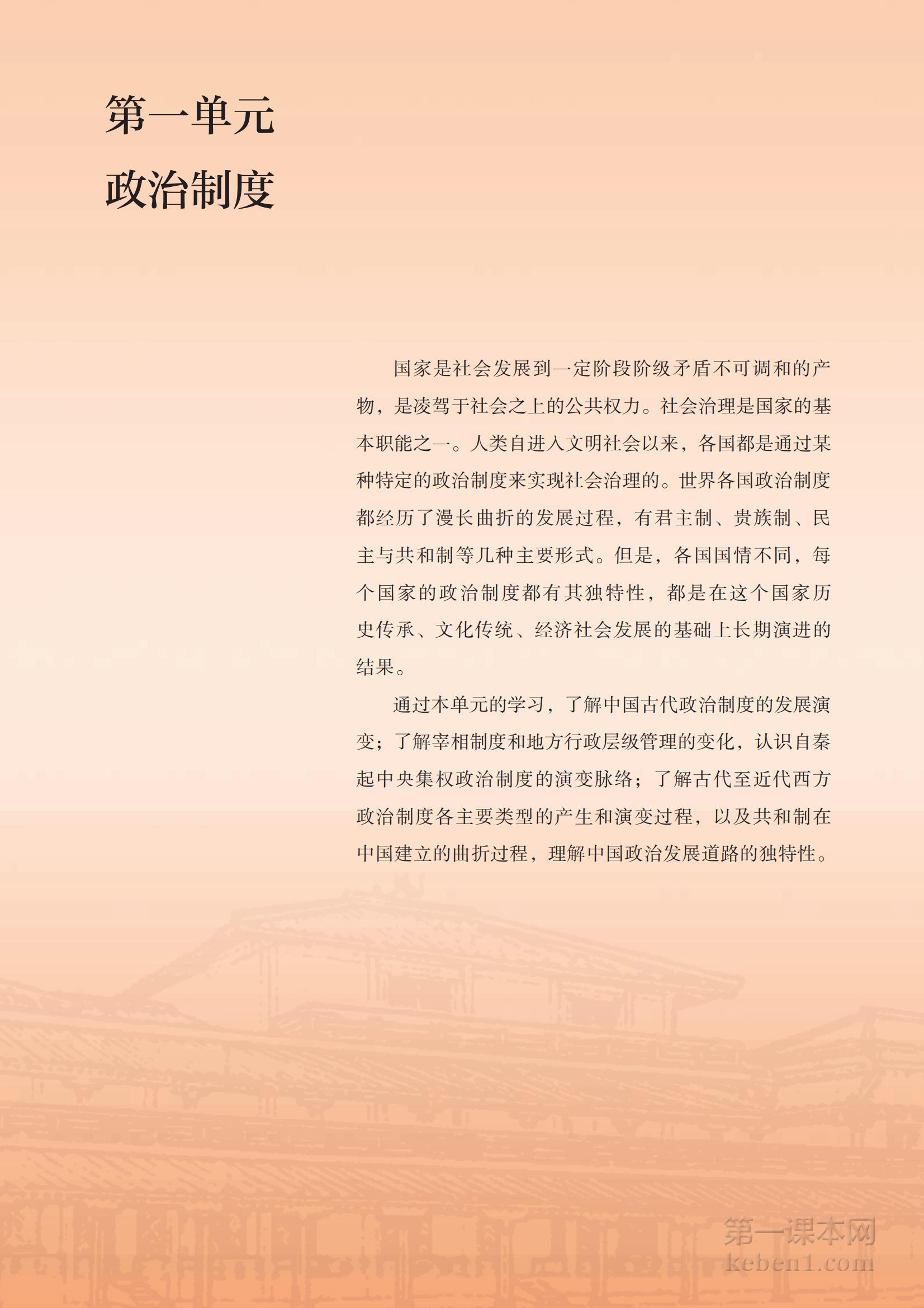 高中历史选修1课本图片