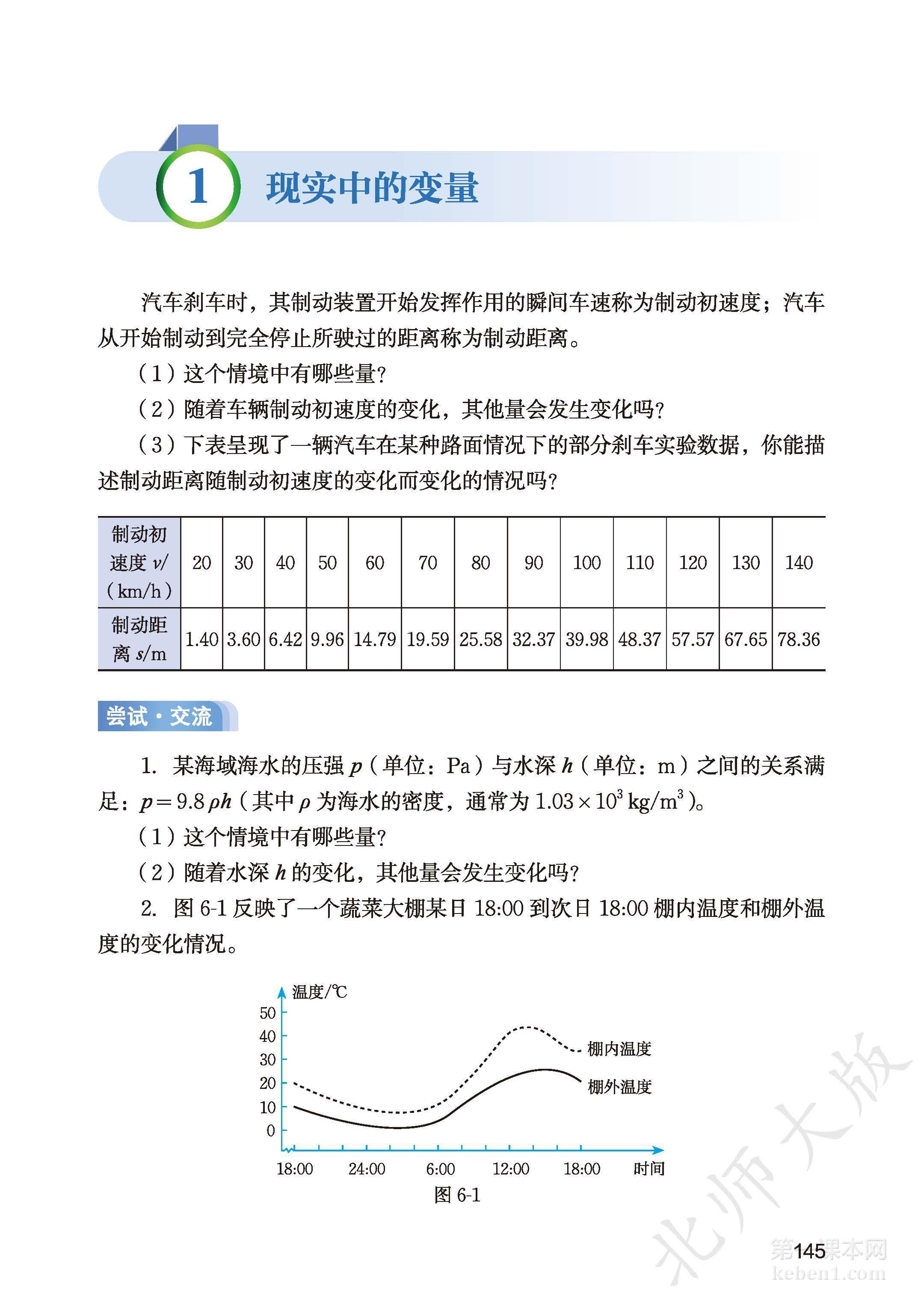 七年级北师大版数学下册电子课本
