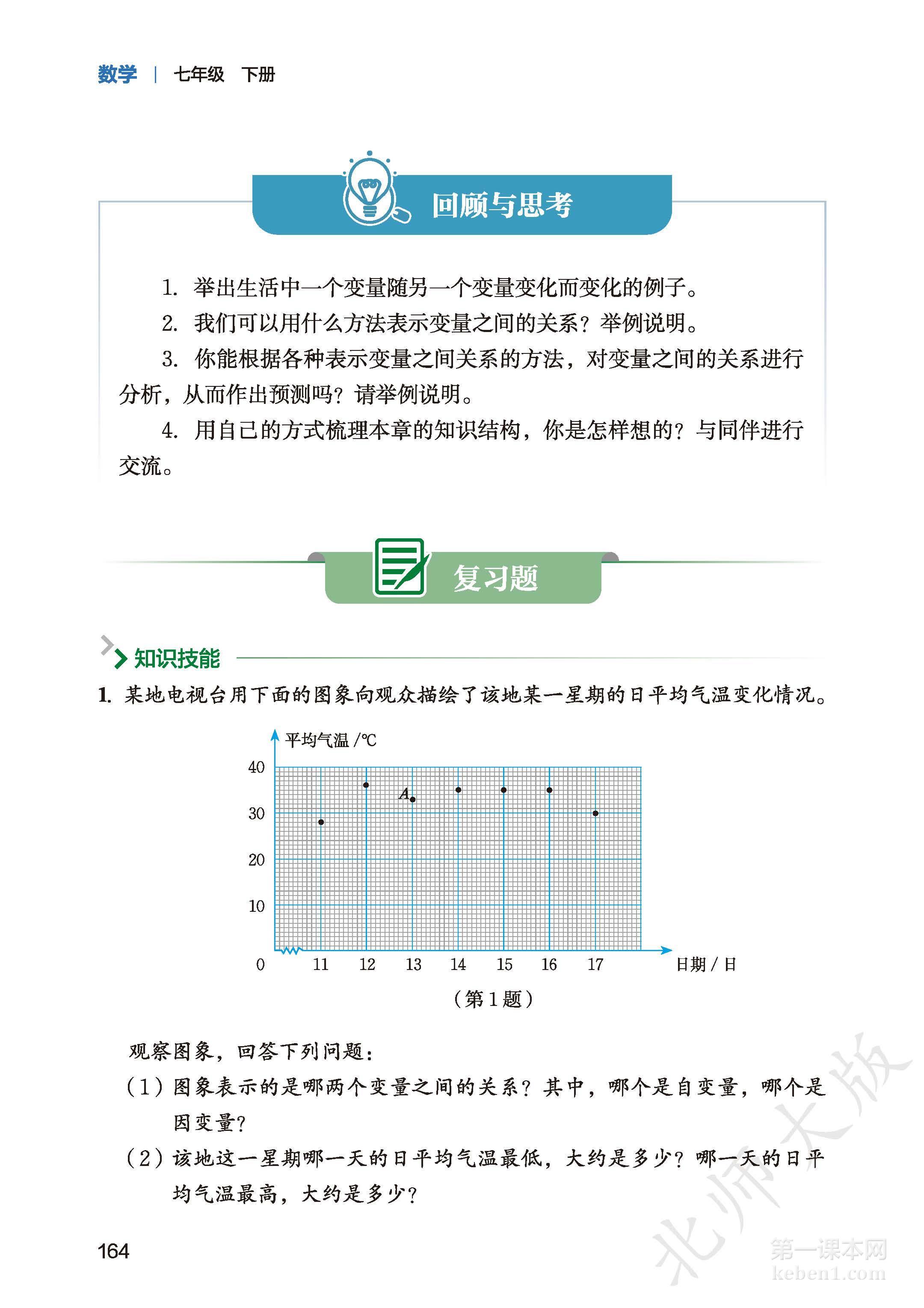 七年级北师大版数学下册电子课本