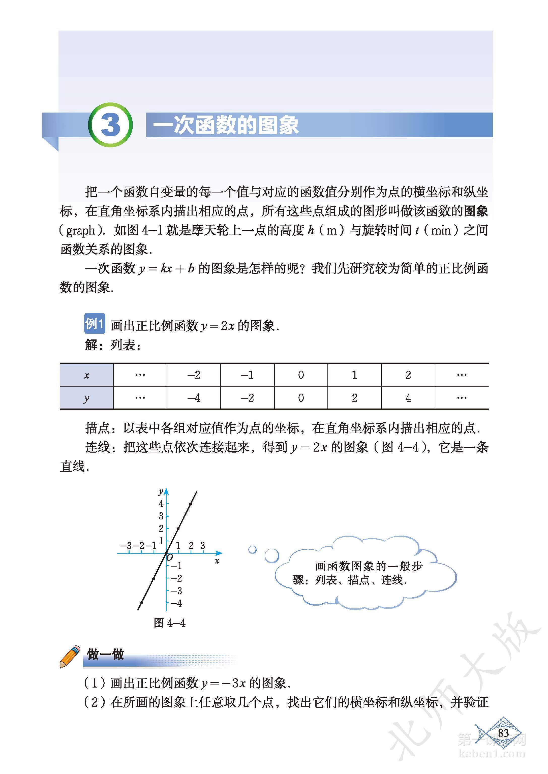 八年级北师大版数学上册电子课本