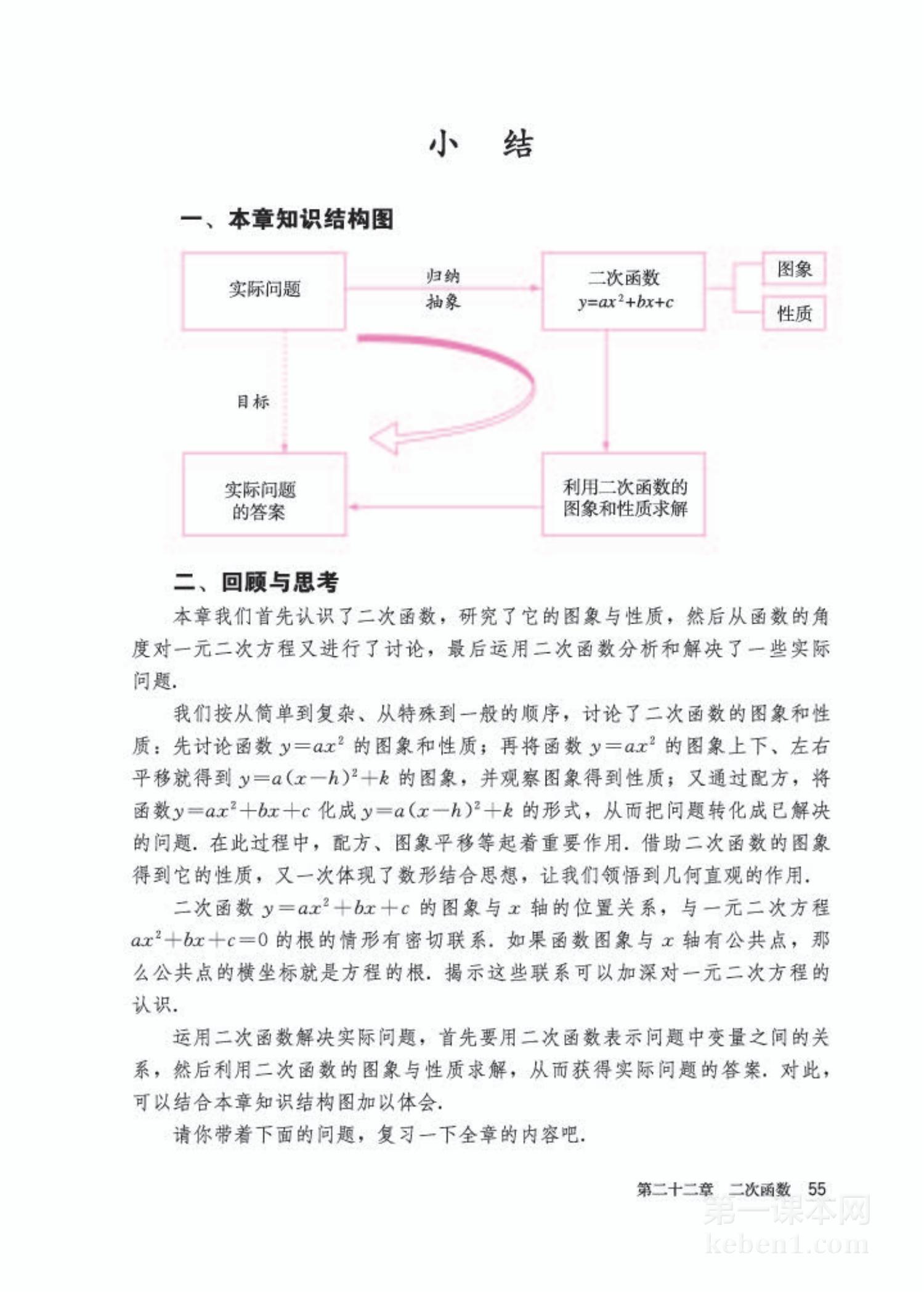 九年级人教版数学上册电子课本