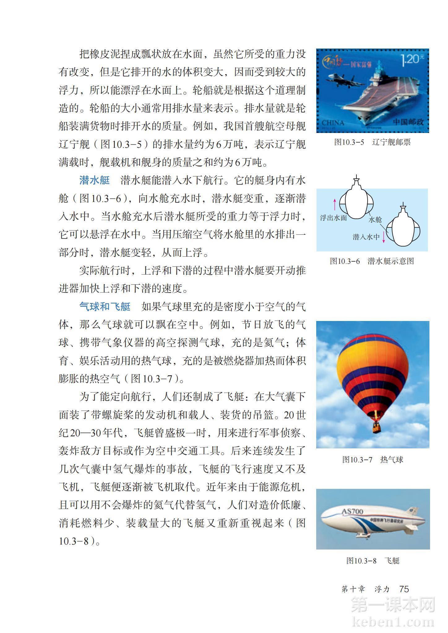 八年级物理下册人教版课本图片