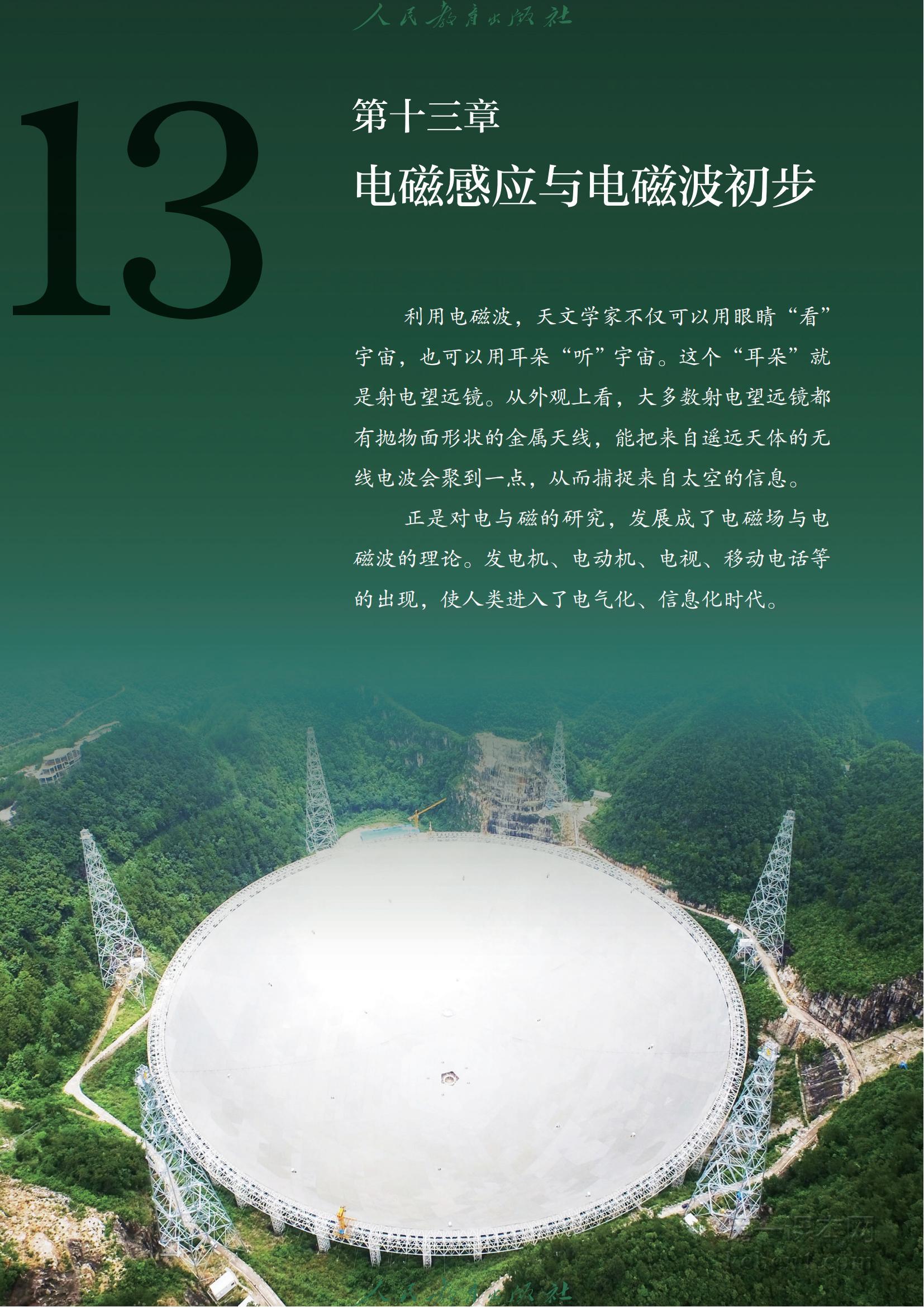 高中物理必修三人教版课本图片
