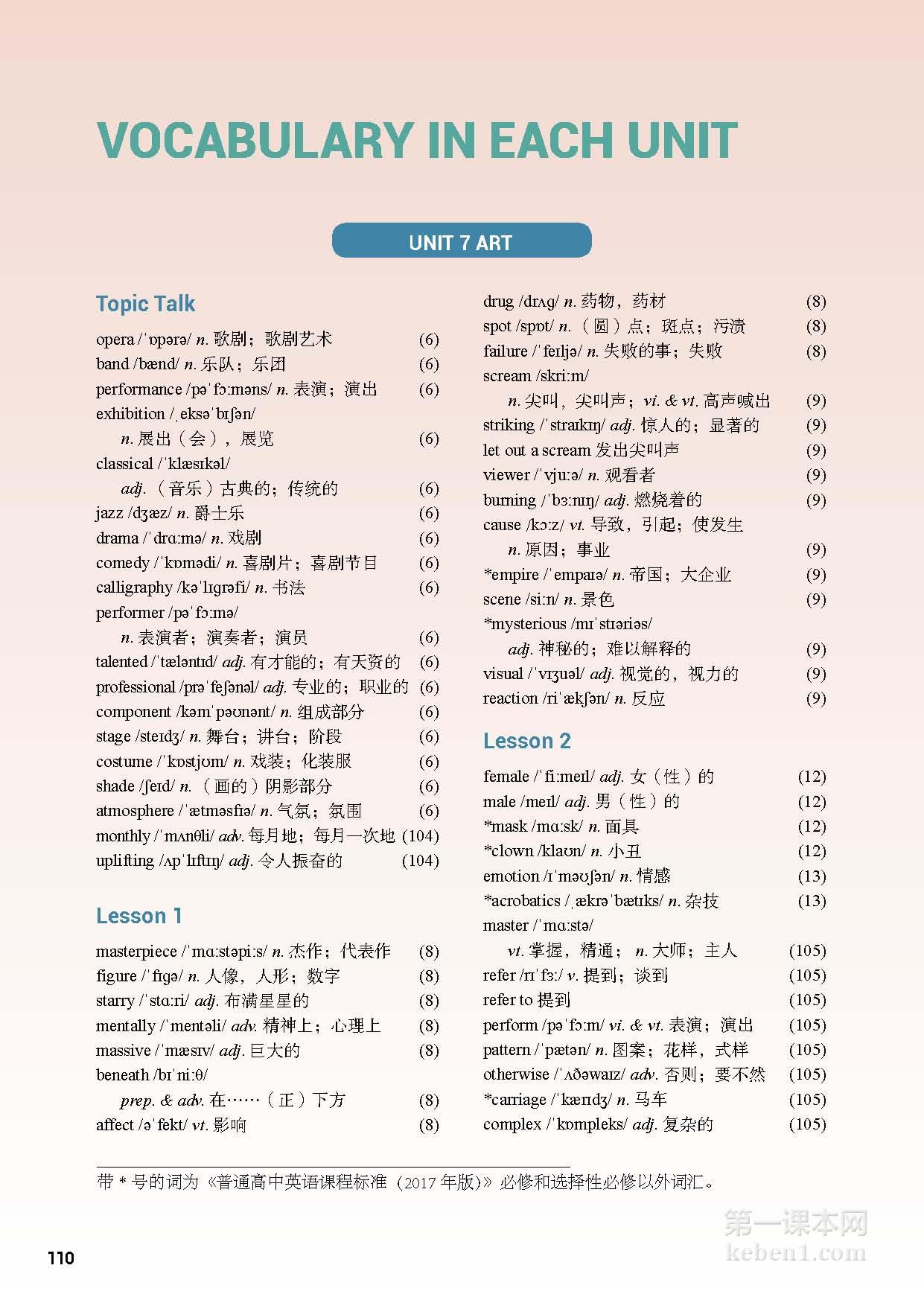 高中北师大版英语必修三电子课本