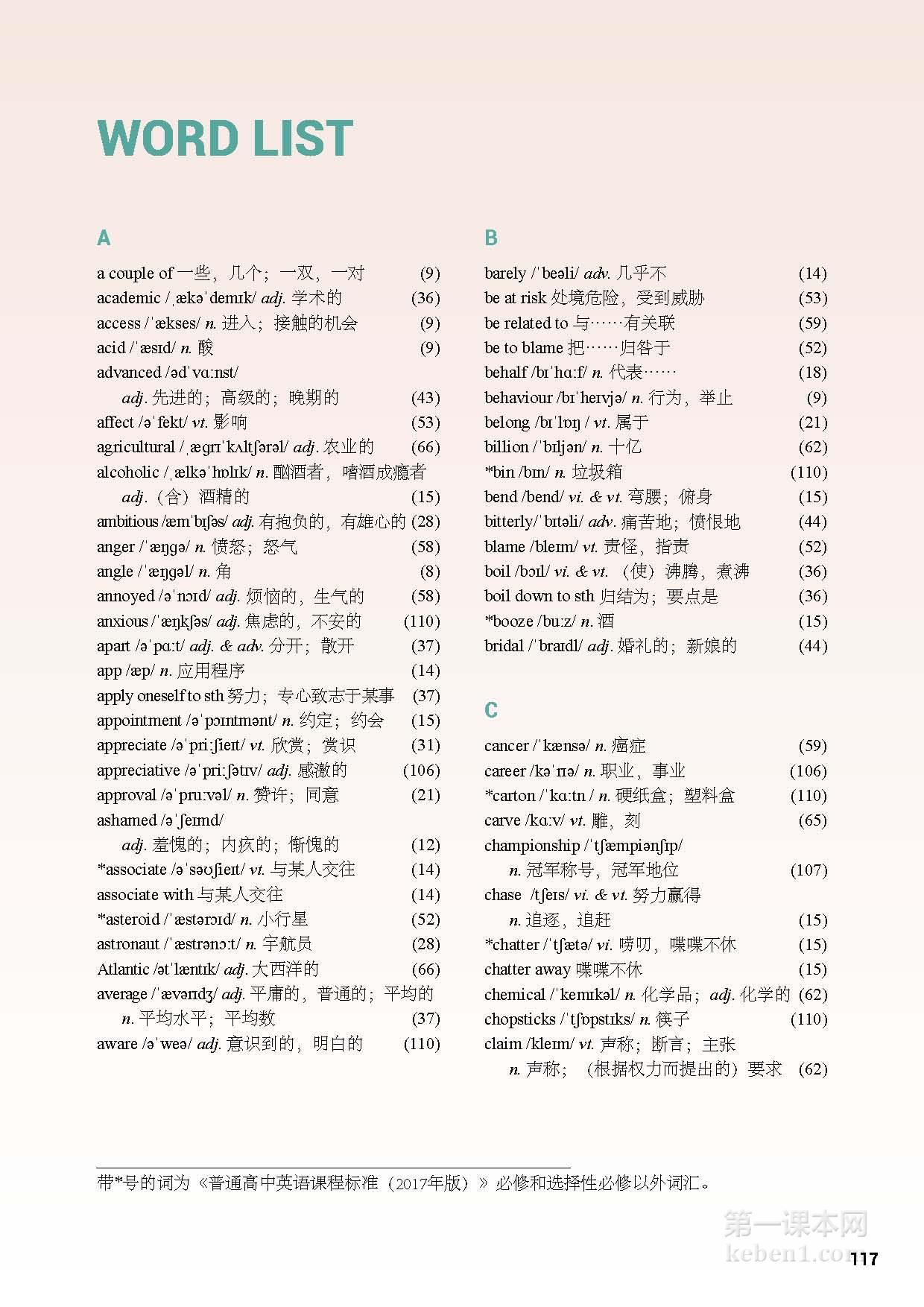 高中英语选择性必修一