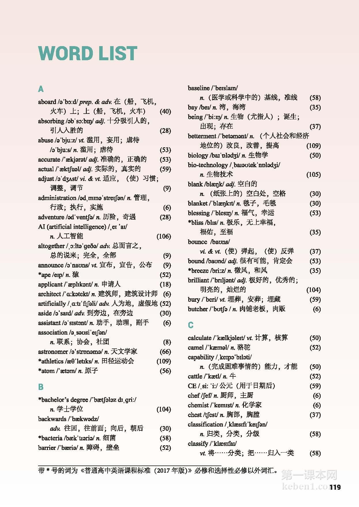 高中英语选择性必修三