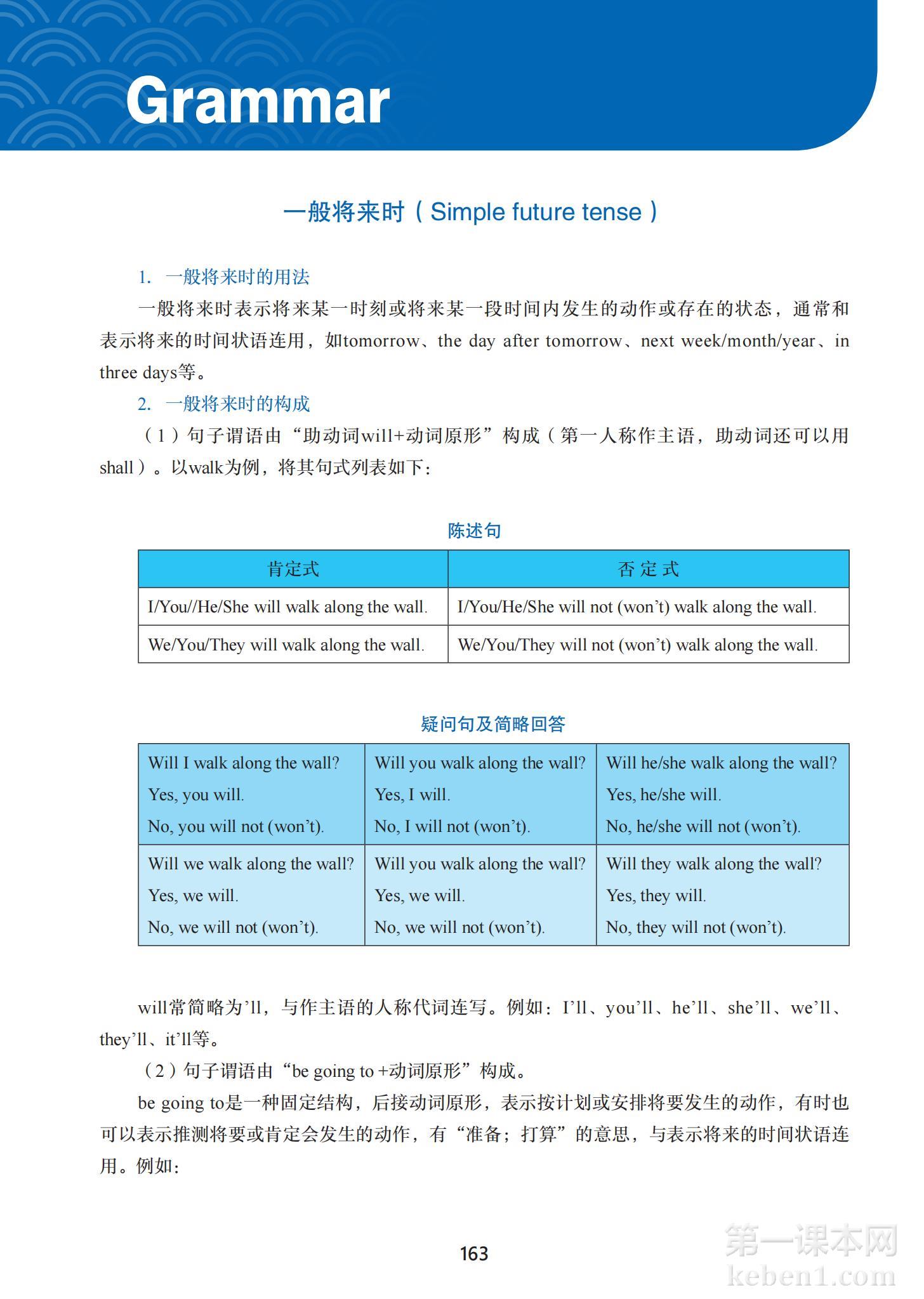 七年级冀教版英语下册课本图片