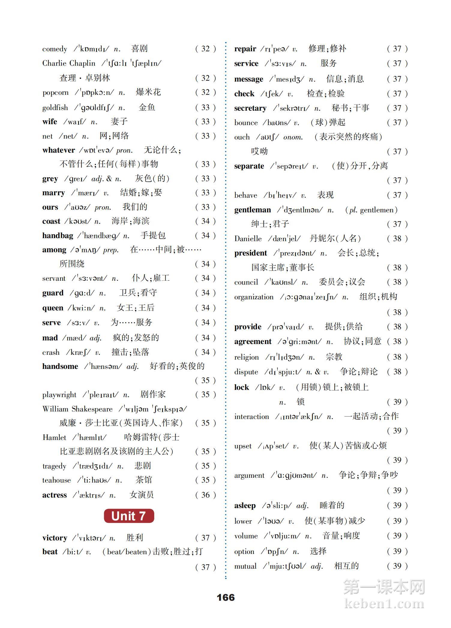 九年级冀教版英语全册课本图片