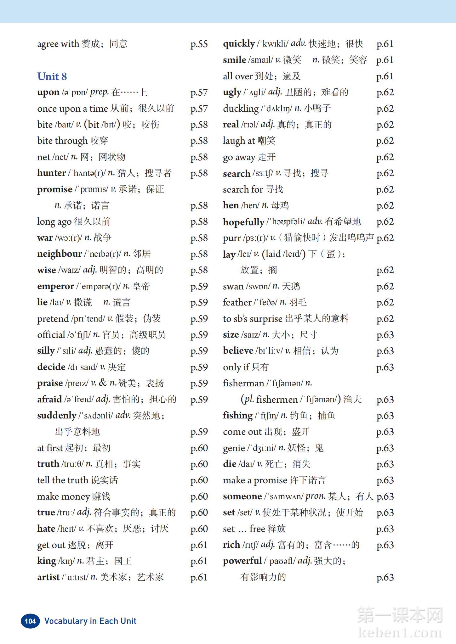 七年级人教版英语下册电子课本