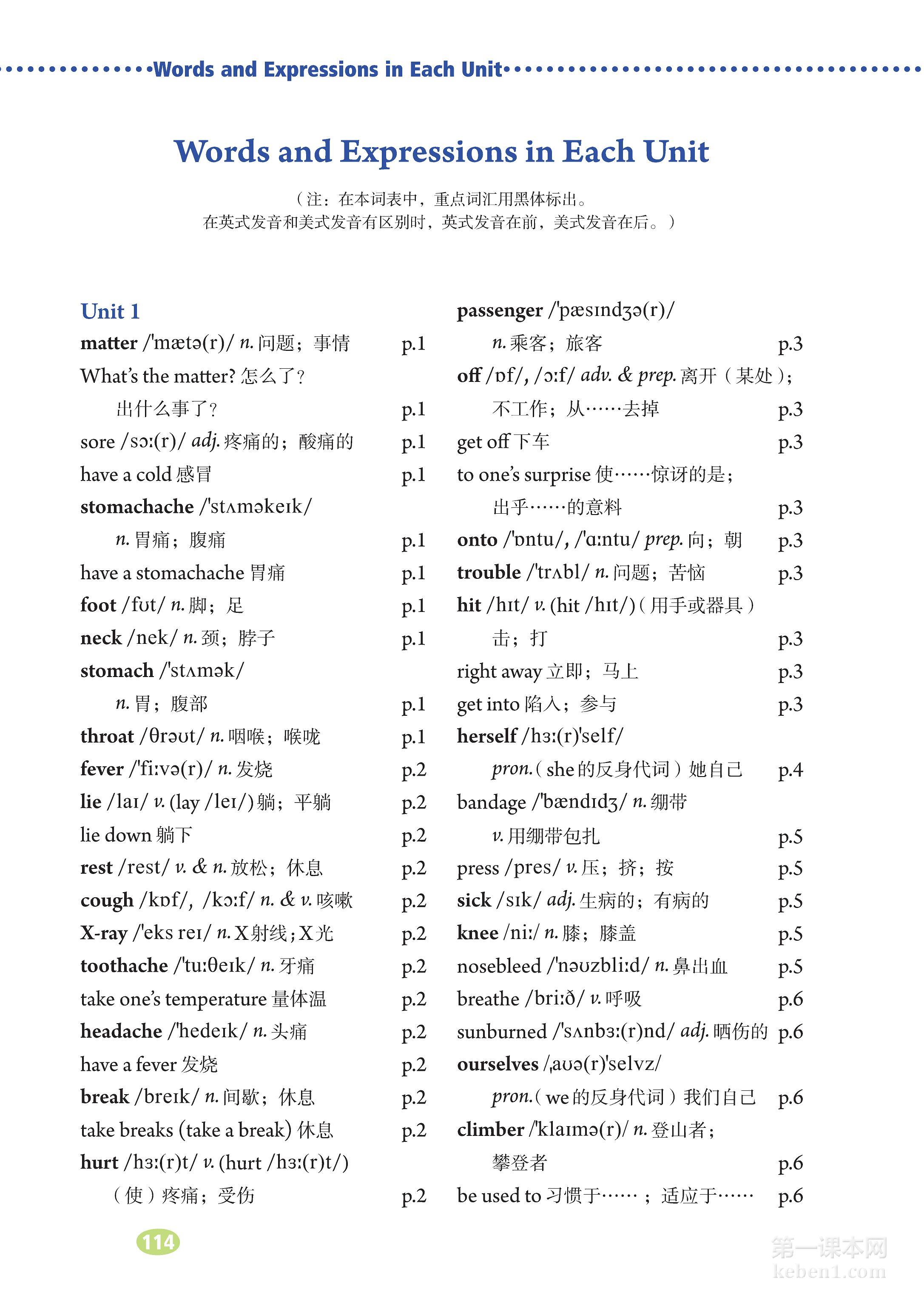 八年级人教版英语下册电子课本