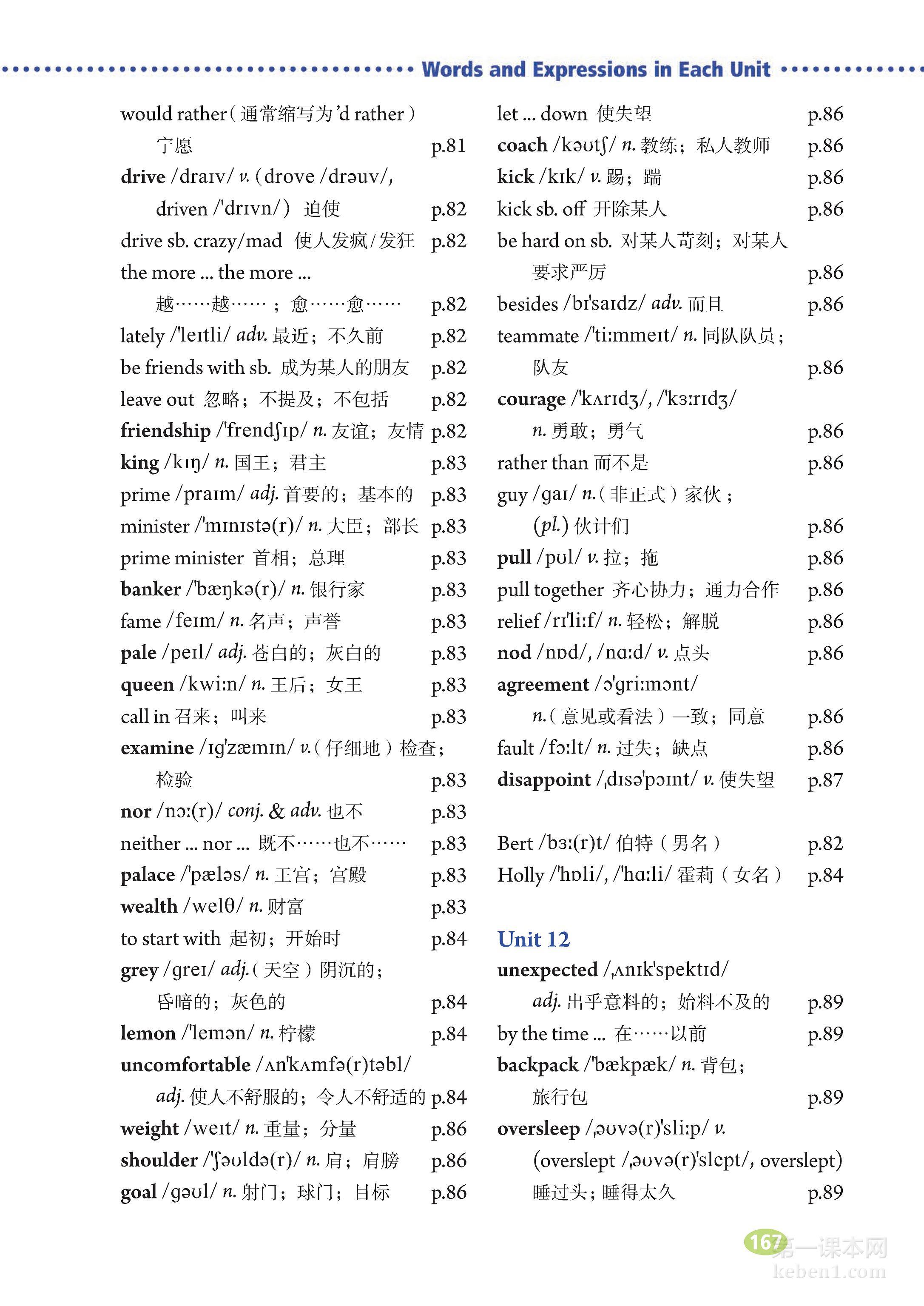 九年级人教版英语全册电子课本