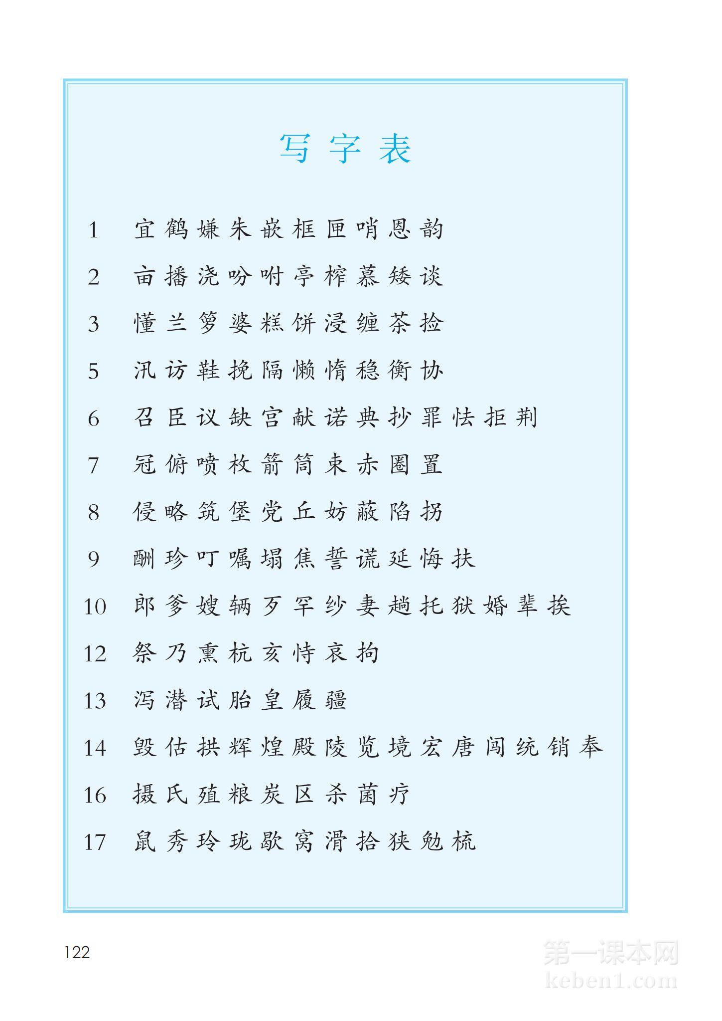 五年级部编版语文上册电子课本