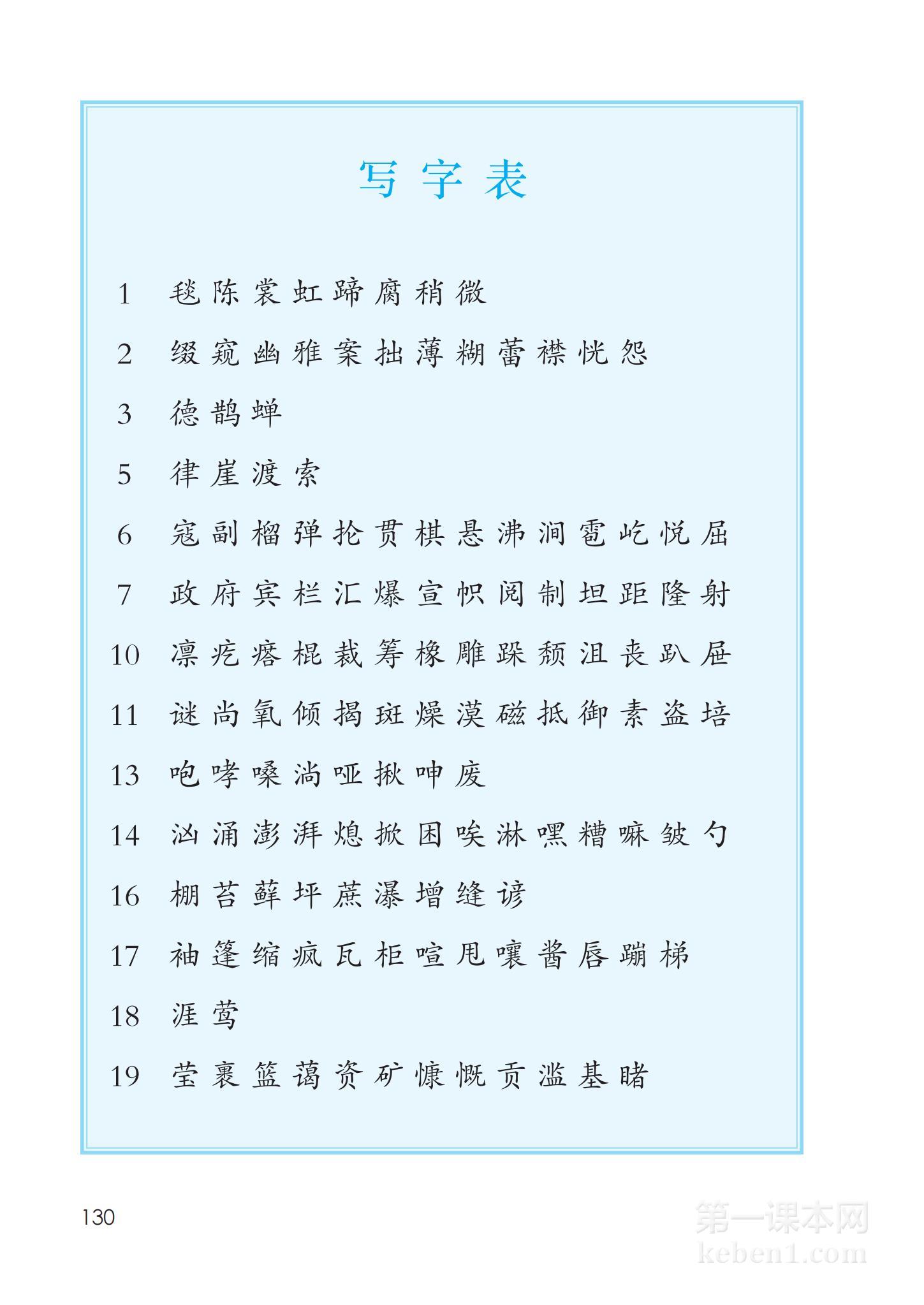 六年级部编版语文上册电子课本