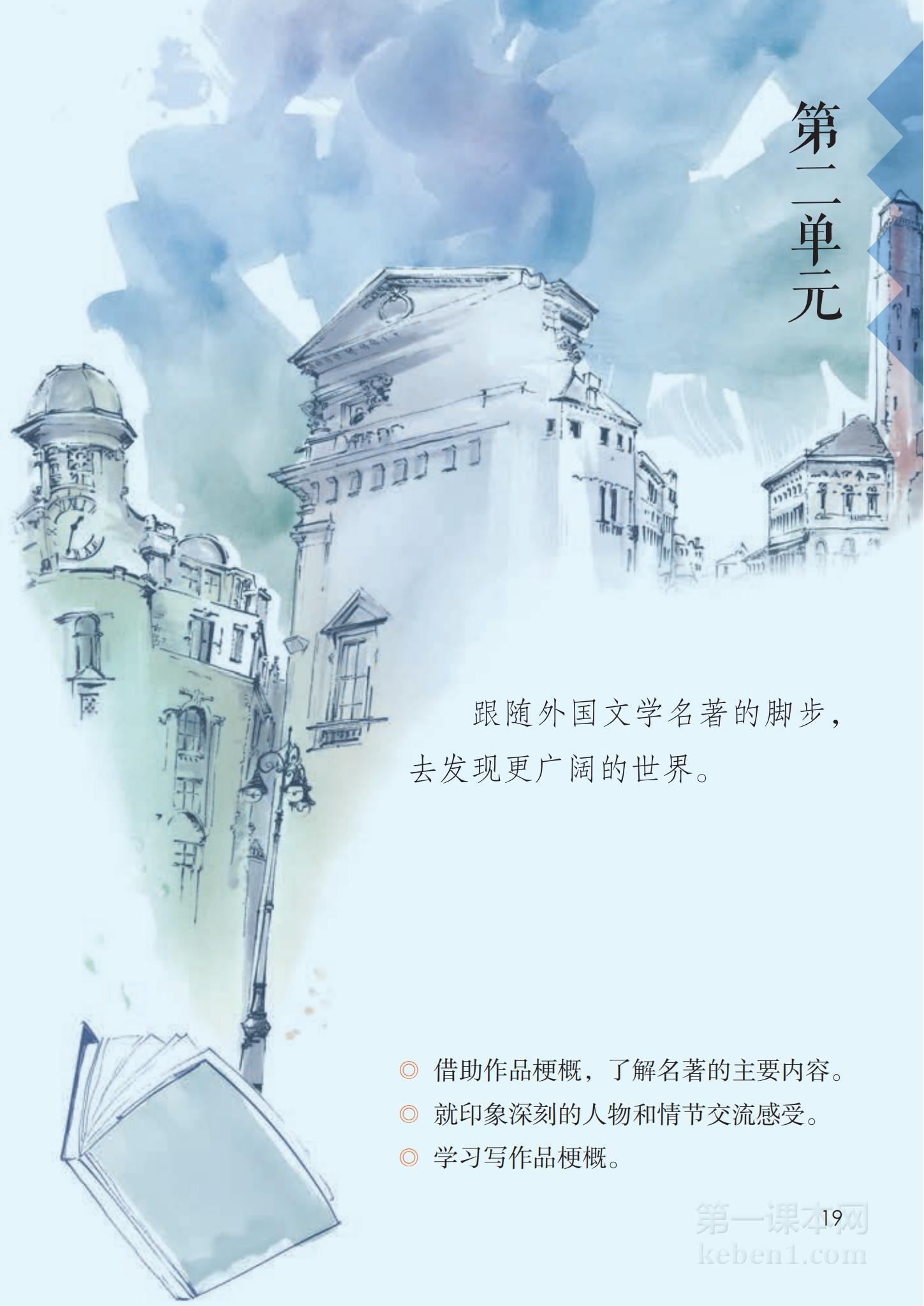 六年级部编版语文下册电子课本