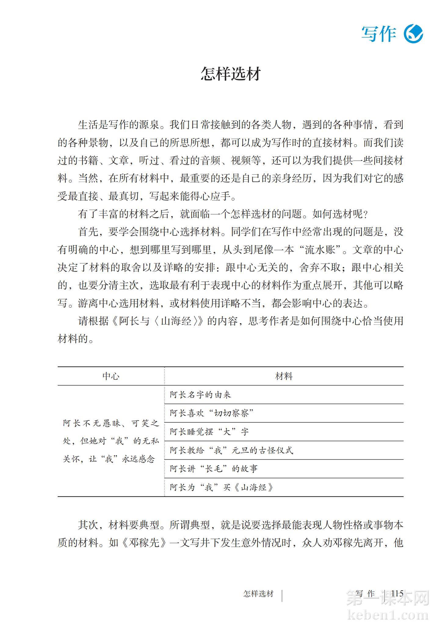 七年级部编版语文下册电子课本